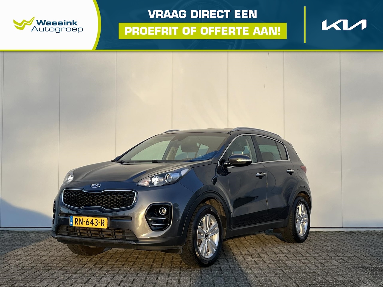 Kia Sportage - 1.6 GDi 132pk DynamicLine | Navi | Camera | DAB+ | Cruise Control | - AutoWereld.nl