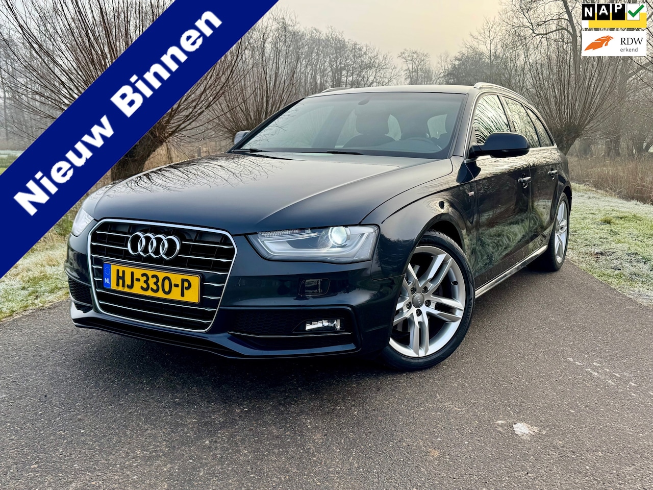 Audi A4 Avant - 1.8 TFSI S Edition / Automaat / Navigatie / Cruise Control / Navigatie / Half leder / 18"L - AutoWereld.nl