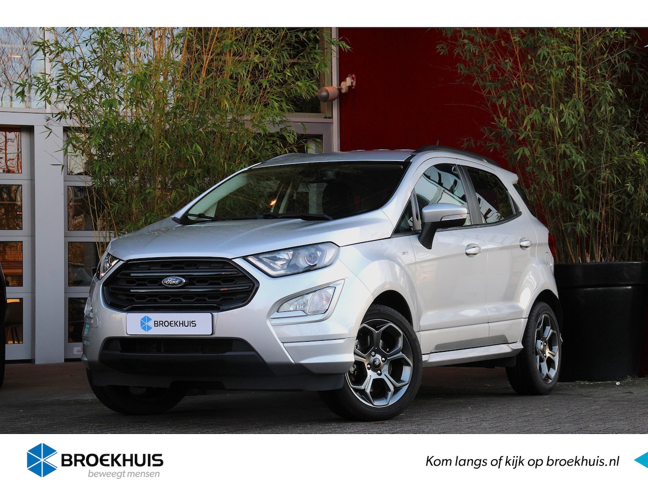 Ford EcoSport - 1.0 EcoBoost ST-Line | Trekhaak | Keyless | CarPlay | Navigatie | 17" Velgen - AutoWereld.nl