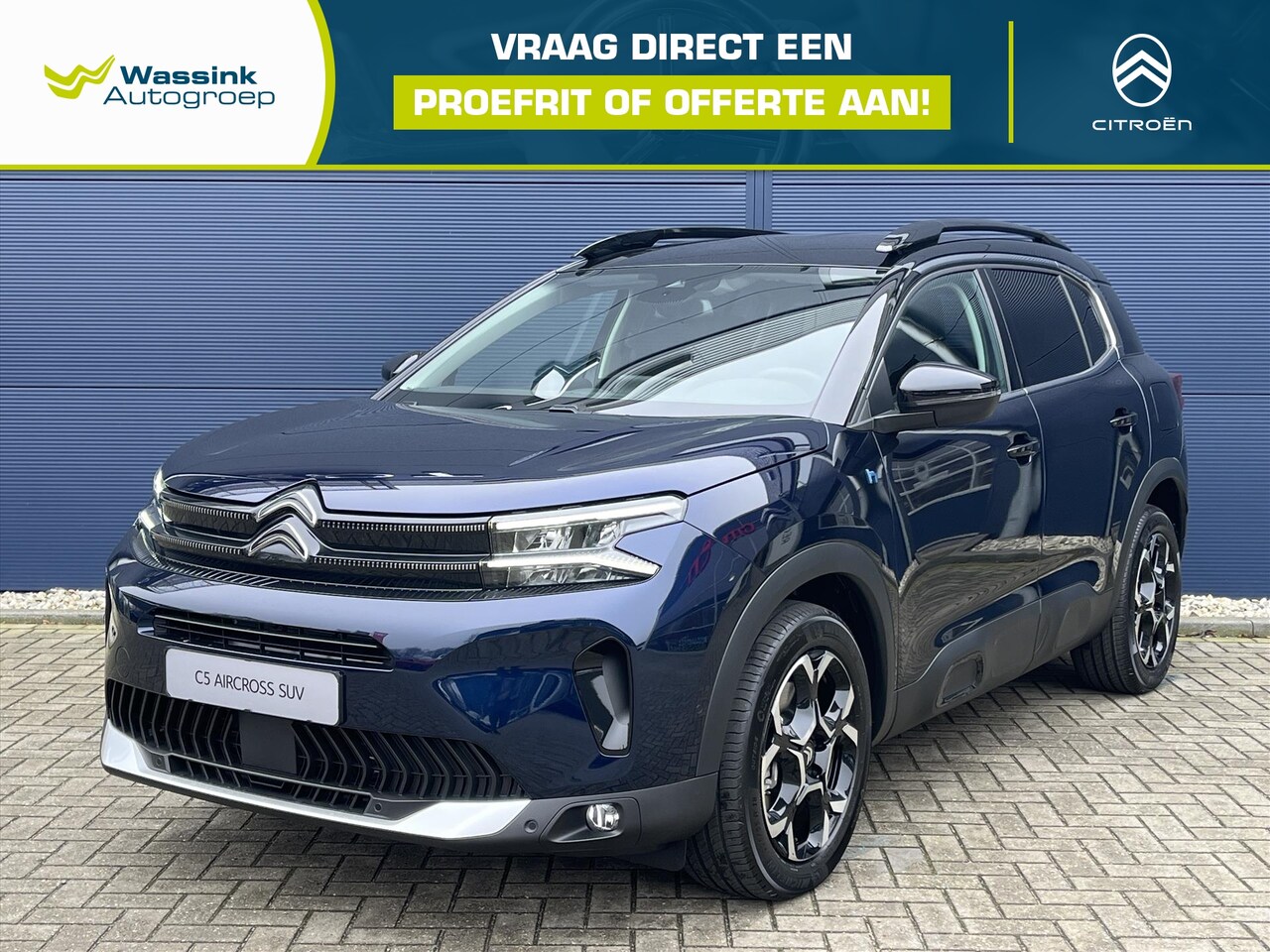 Citroën C5 Aircross - 1.6 Plug-in Hybrid 180pk e-EAT8 Max | 7,4 KW boordlader | Schuifdak | Trekhaak | Pack park - AutoWereld.nl