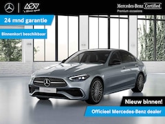 Mercedes-Benz C-klasse - 180 AMG Line | Panorama - Schuifdak | Sfeerverlichting | Smartphone Integratie | 19"AMG Ve