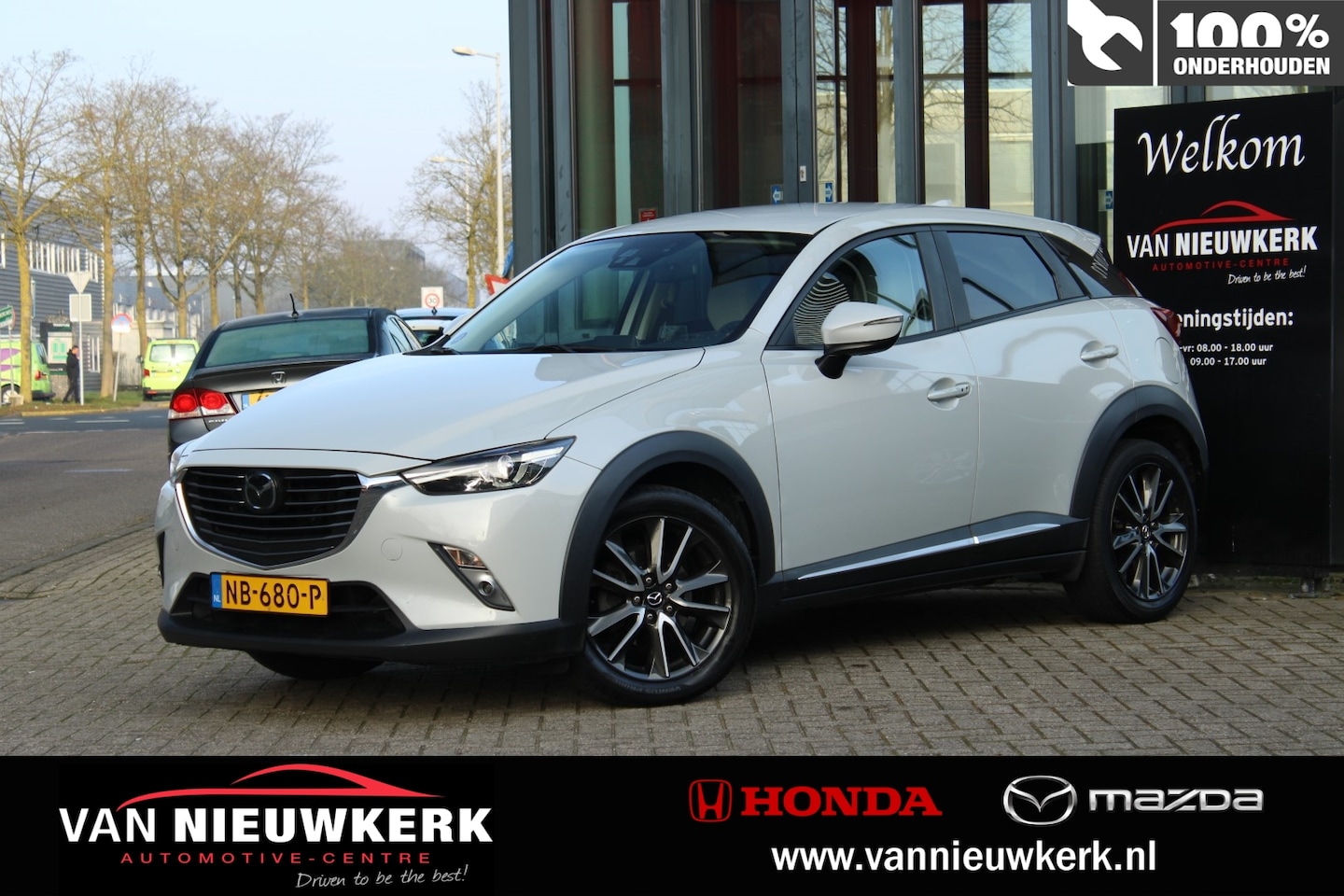 Mazda CX-3 - 2.0 SKYACTIV-G 150pk 4WD Automaat GT-M Trekhaak Dealer Onderhouden BOSE Adap Cruise - AutoWereld.nl