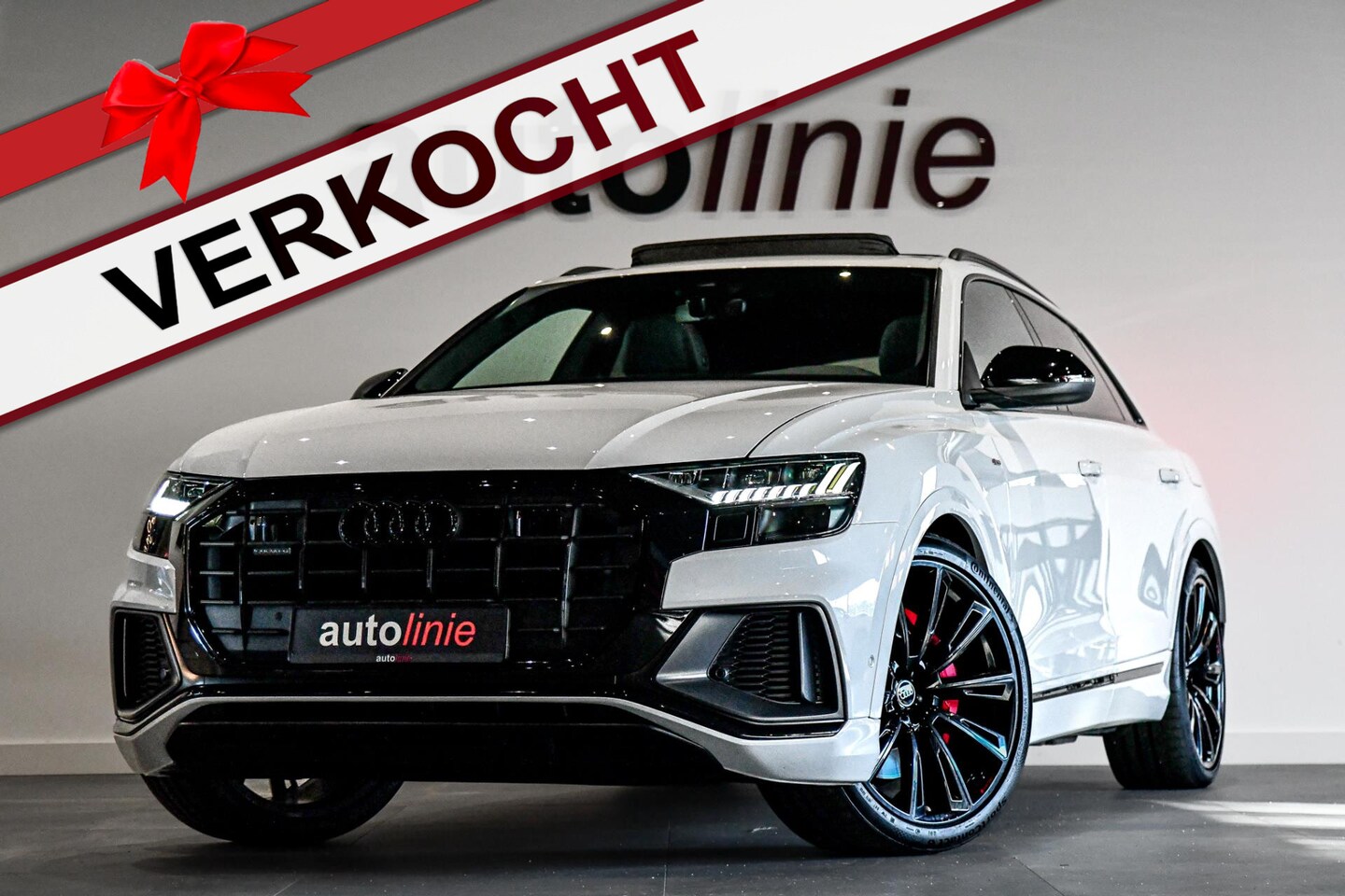 Audi Q8 - 55 TFSI e quattro BTW,3x S-Line. Luchtv, Softclose, Pano, ACC, 23'',B&O, Stuurvw, Keyless, - AutoWereld.nl