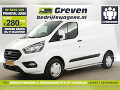 Ford Transit Custom - 280 2.0 TDCI L1H1 Airco Cruise Parkeersensoren 3 Persoons Bluetooth Elektrpakket