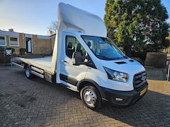 Ford Transit - 2.0 TDCI 170 PK Automaat Oprijwagen Autoambulance Airco Dealer onderhouden lier luchtverin