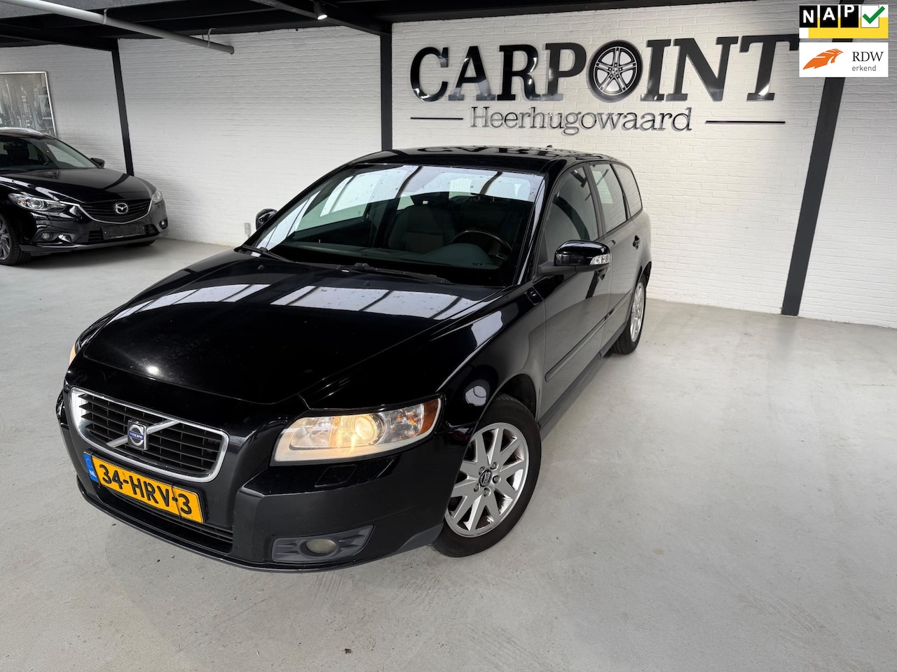 Volvo V50 - 1.6D Kinetic Cruise Clima Navi Lm velgen Rijdt Goed - AutoWereld.nl