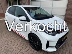 Kia Picanto - 1.0 GT-Line Automaat Navigatie/ Leer / Camera