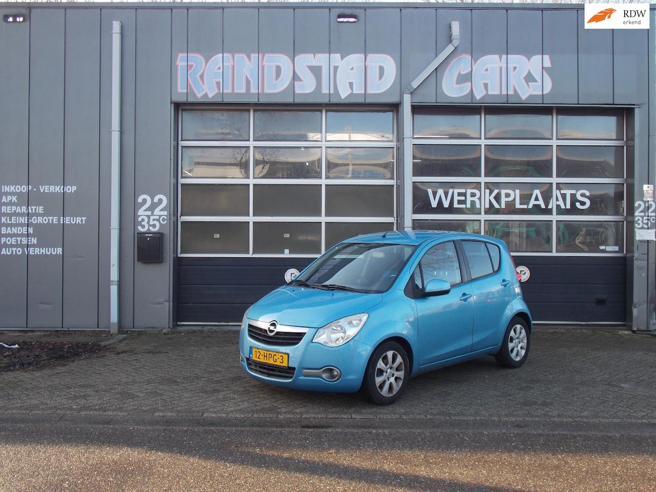 Opel Agila - 1.2 Enjoy Automaat Airco Elek Pakket 5Deurs 2009bj GARANTIE - AutoWereld.nl