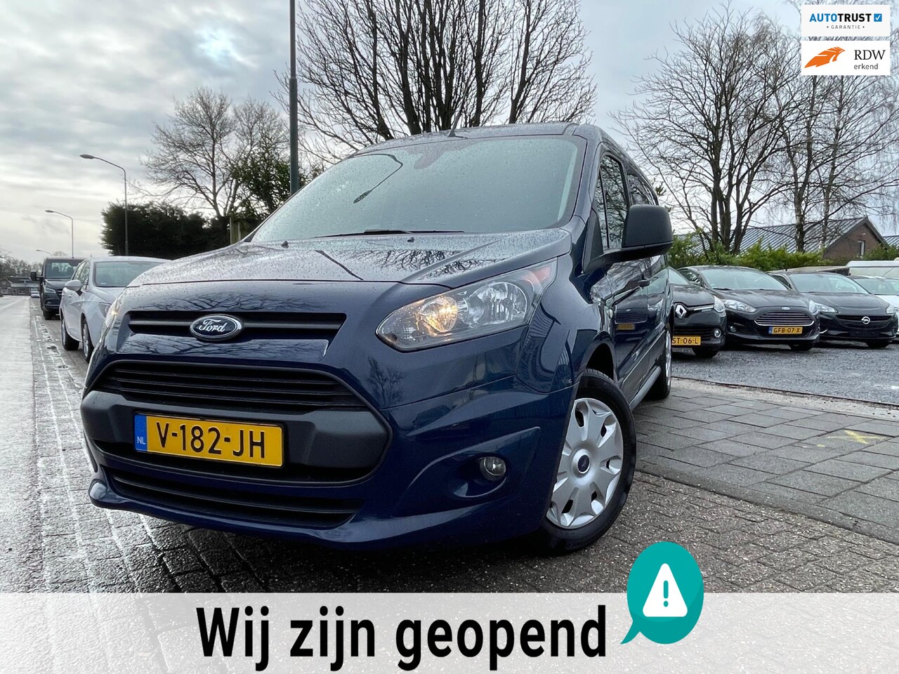 Ford Transit Connect - 1.0 Ecoboost L2 A-C Elek Pakket Navi Cruise Nieuwstaat - AutoWereld.nl