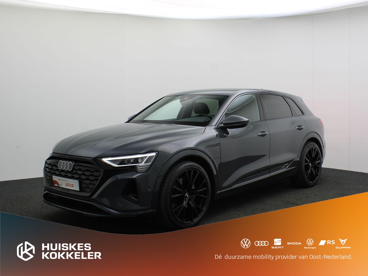 Audi Q8 e-tron - 50 quattro 340pk Edition 95 kWh Audi Q8 e-tron 50 340pk quattro Edition 95 kWh | 22 Inch | - AutoWereld.nl