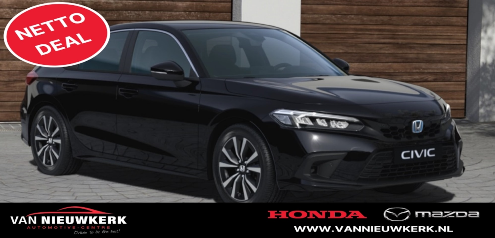 Honda Civic - 2.0 HYBRID 184PK eCVT Elegance - AutoWereld.nl