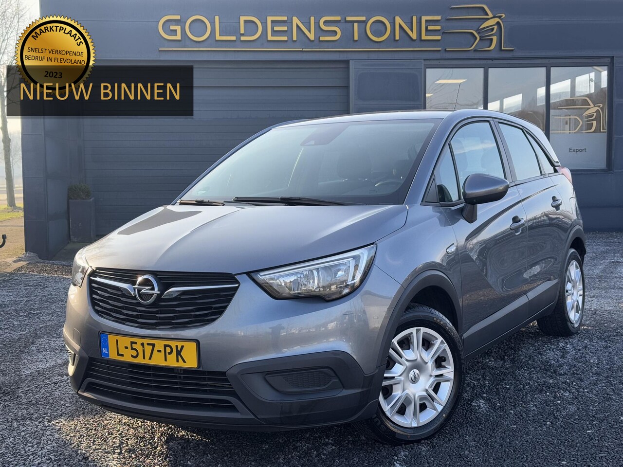 Opel Crossland X - 1.2 Innovation Airco,Cruise,Trekhaak,Stoeverwarming,Carplay,Apk tot 07-2025 - AutoWereld.nl