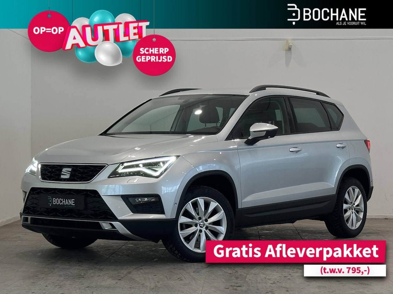 Seat Ateca - 1.0 EcoTSI Style Business Intense | Stoelverwarming | Adaptieve Cruise Control | Parkeerse - AutoWereld.nl