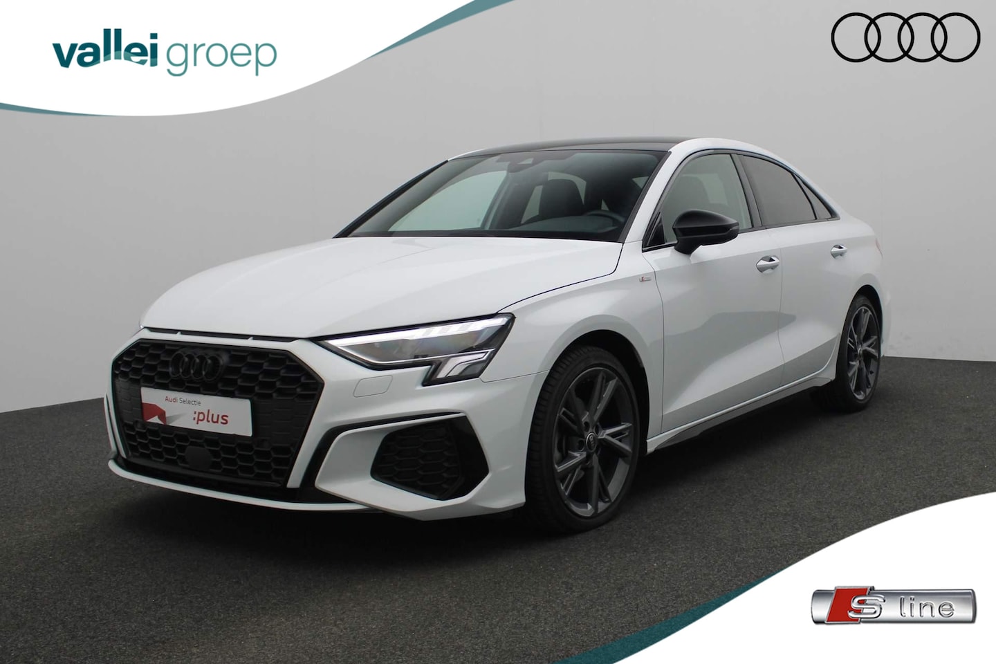 Audi A3 Limousine - 30 TFSI 110PK S-tronic S edition / S-Line | Navi | Stoelverwarming | Sportonderstel | Park - AutoWereld.nl