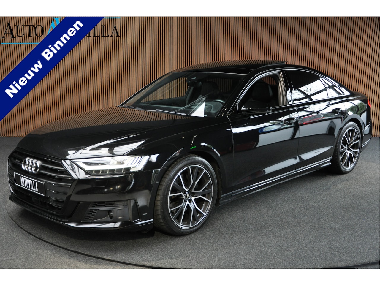 Audi A8 - 50 TDI quattro Navi Leer HUD B&O 360° Softclose Dodehoekdetectie ACC - AutoWereld.nl