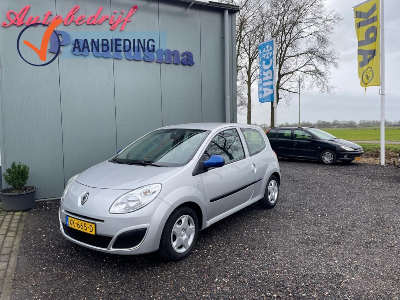 Renault Twingo - 1.2-16V Dynamique zilver&blue inc garantie - AutoWereld.nl