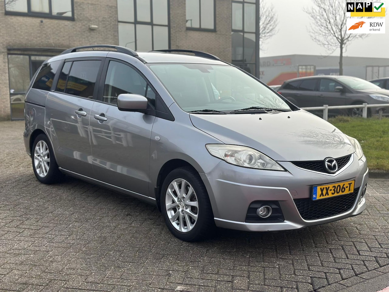 Mazda 5 - 2.0 Katano Cruise Controle! 7 persoons! Stoelverwarming! 6 Bak - AutoWereld.nl