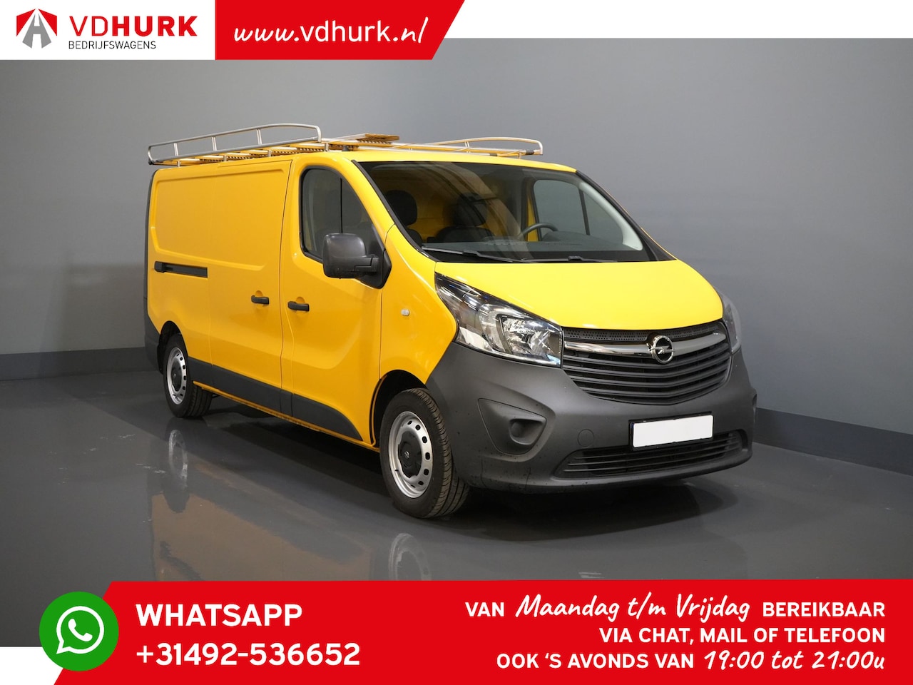 Opel Vivaro - 1.6 CDTI 120 pk L2 2x schuifdeur/ imperiaal/ trap/ Cruise/ Trekhaak/ Airco - AutoWereld.nl