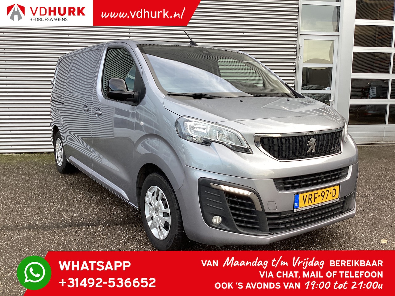 Peugeot Expert - 2.0 HDI 145 pk L2 BPM VRIJ! 2.5t Trekverm./ Carplay/ Camera/ PDC/ Navi/ Trekhaak - AutoWereld.nl