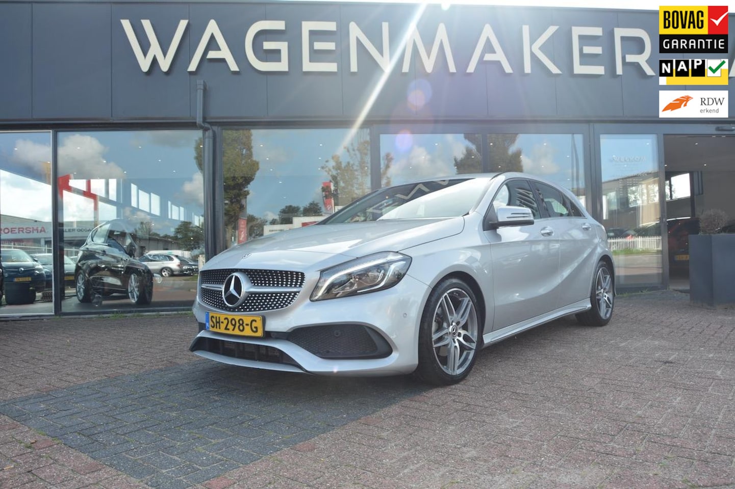 Mercedes-Benz A-klasse - 160 Sport Edition AMG|NAVI|Cruise|Camera|Apple/Android Carplay - AutoWereld.nl