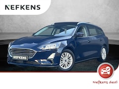 Ford Focus - 125pk Titanium 1ste eigenaar | Glazen dak | Trekhaak | LED | Keyless | Climate