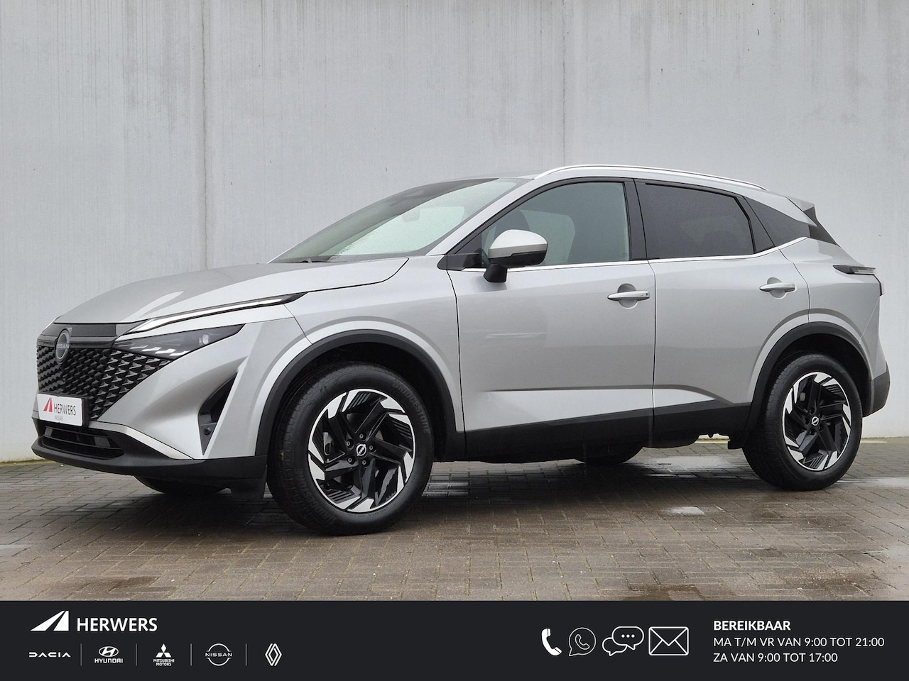 Nissan Qashqai - 1.3 MHEV Xtronic N-Connecta / Trekgewicht 1800 Kg / Apple Carplay Android Auto / Adaptief - AutoWereld.nl