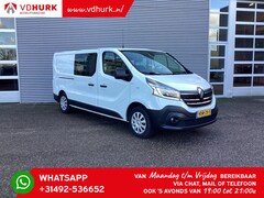 Renault Trafic - 2.0 dCi 120 pk L2 DC Dubbel Cabine LED/ 2x Schuifdeur/ Navi/ Carplay/ Climate/ Camera/ PDC