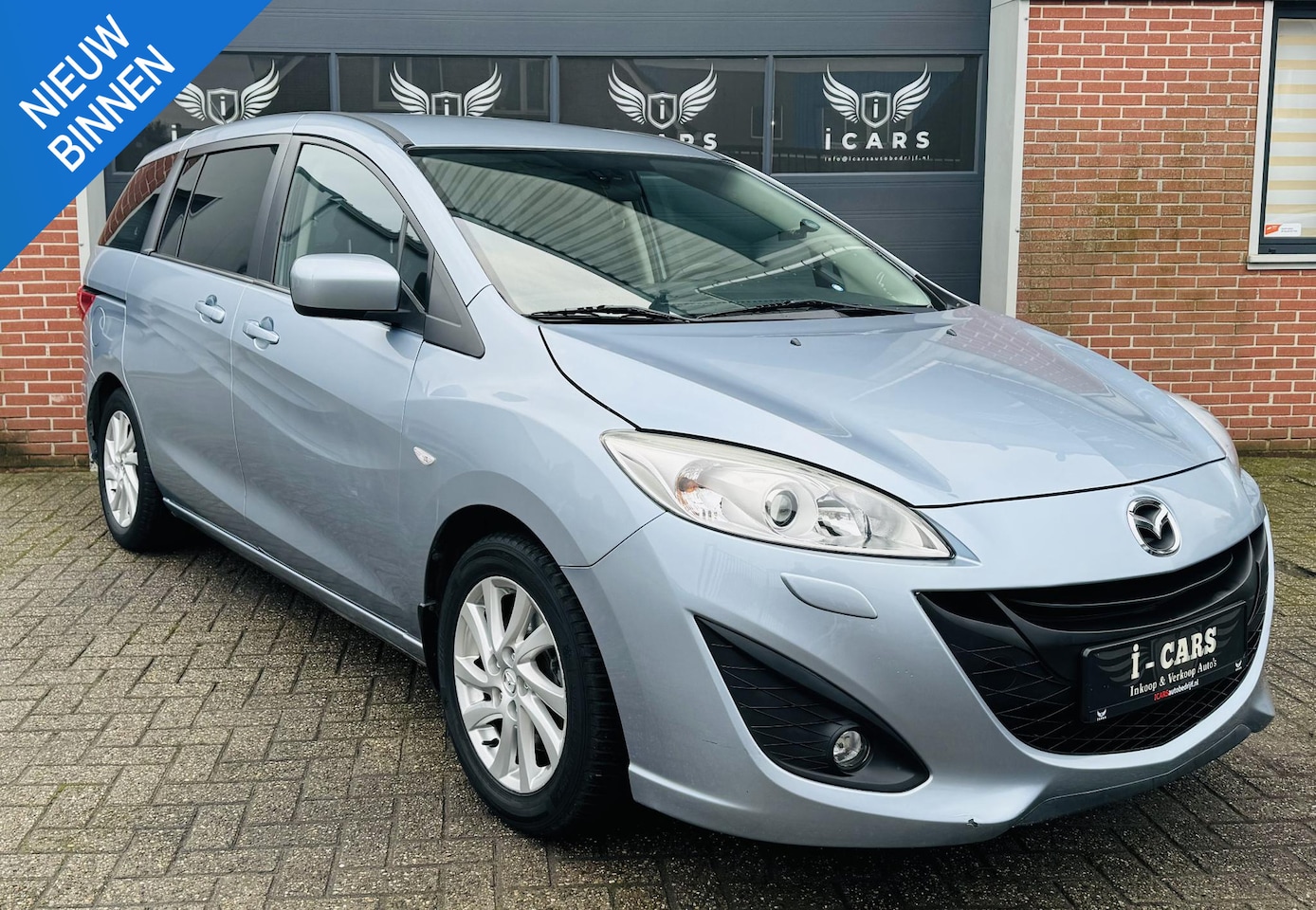 Mazda 5 - 1.8 2e eigenaar 7 pers Cruise Mazda 5 1.8 Business 2e eigenaar 7 persoons Cruise - AutoWereld.nl