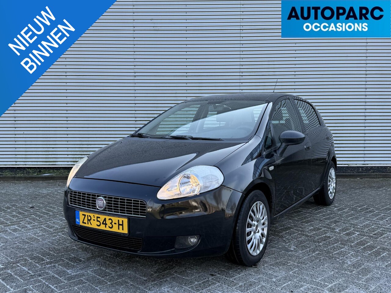 Fiat Grande Punto - 1.2 Actual AIRCO, 5 DEURS, DEUKJE LINKSACHTER, NIEUWE APK. - AutoWereld.nl