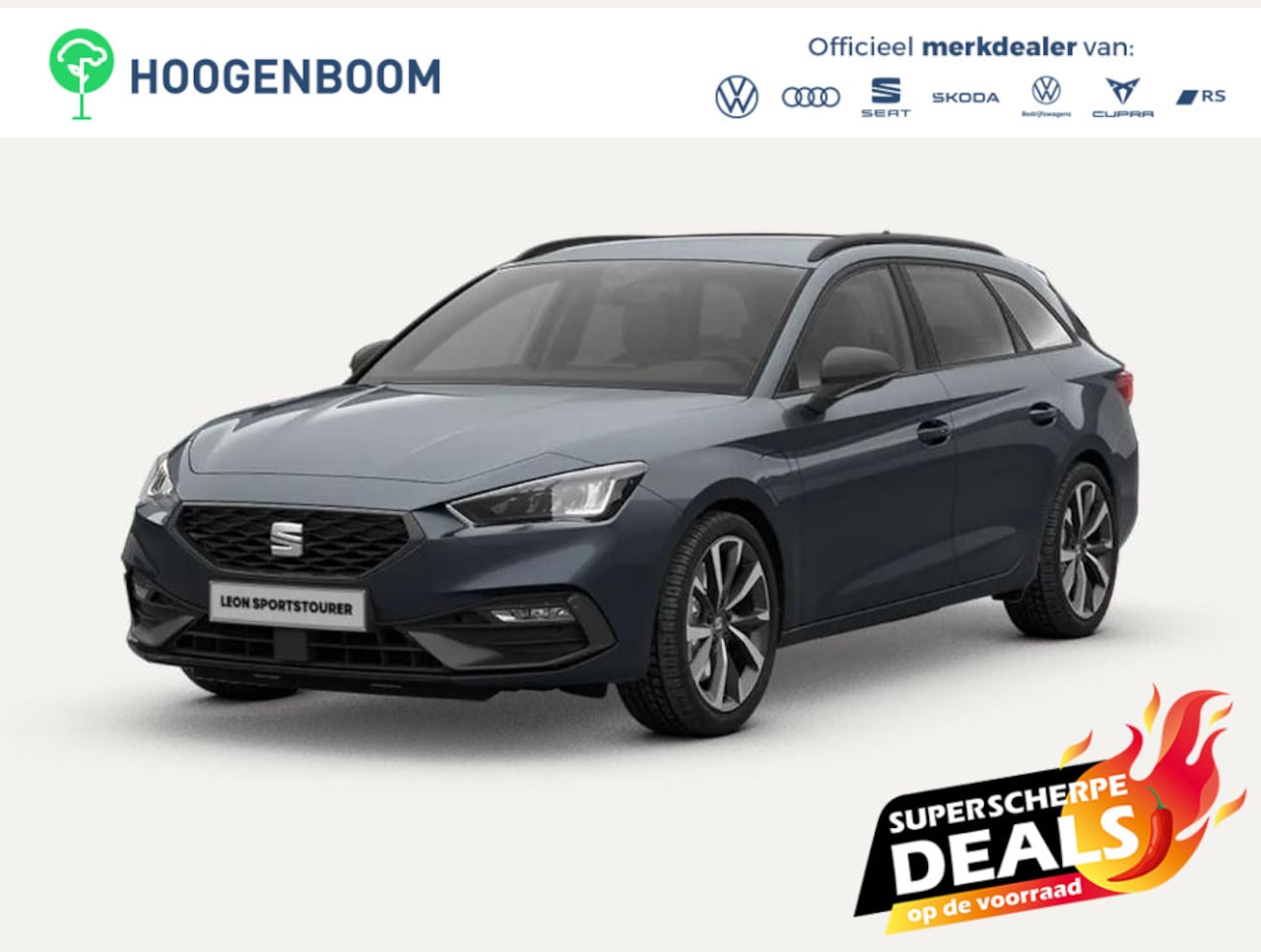 Seat Leon Sportstourer - 1.5 eTSI FR Business Intense 1.5 eTSI FR Business Intense - AutoWereld.nl