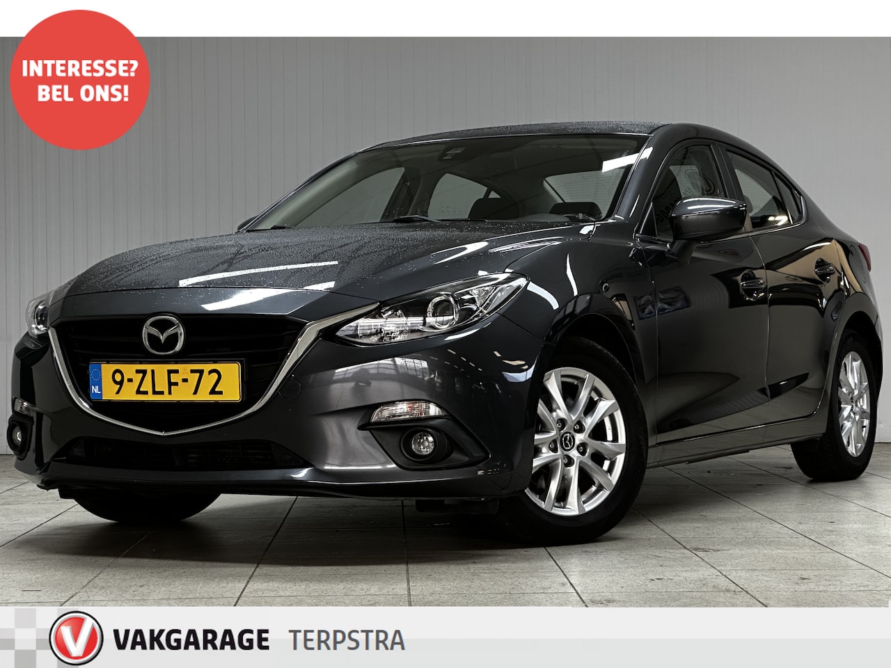 Mazda 3 - 2.2D Skylease/ Navi/ Clima/ Cruise/ Elek. pakket/ Isofix/ Bluetooth/ Armsteun/ Multi. LEDE - AutoWereld.nl