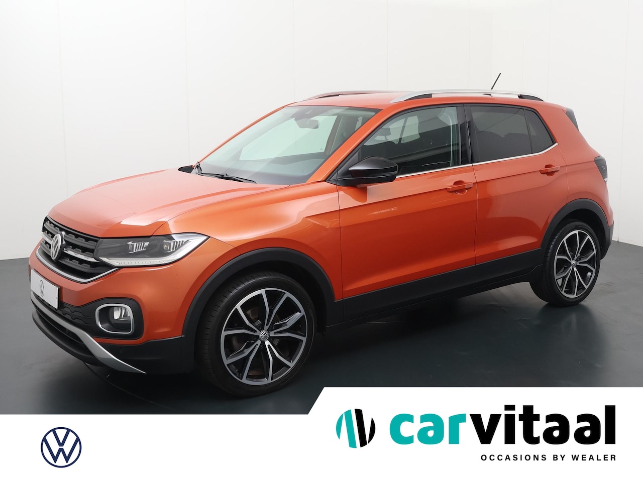 Volkswagen T-Cross - 1.0 TSI Style | 115 PK | Automaat | Navigatiesysteem | Draadloze telefoonlader | - AutoWereld.nl