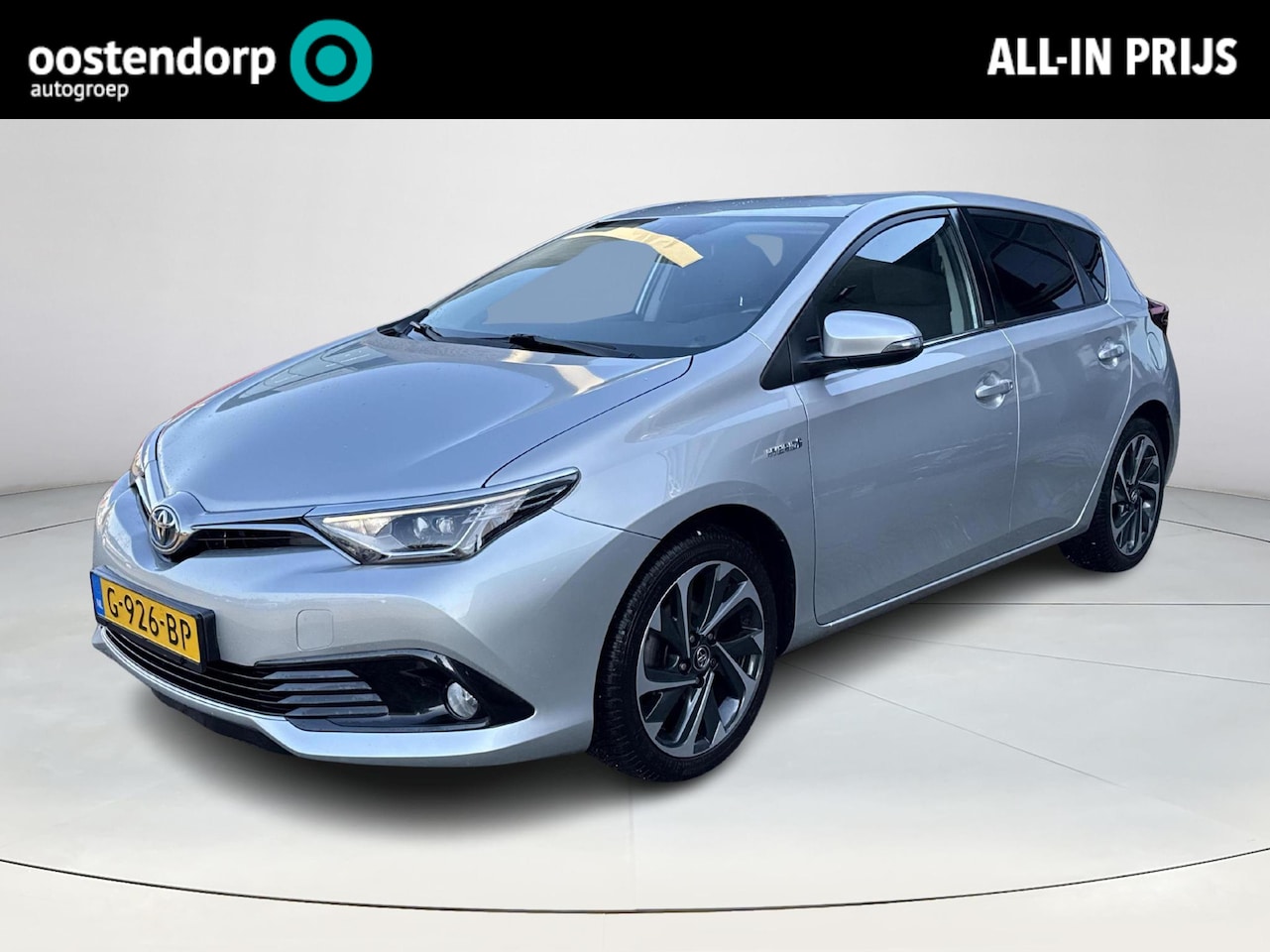 Toyota Auris - 1.8 Hybrid Lease Pro **TREKHAAK/ NAVIGATIE/ STOELVERWARMING/ KEYLESS ENTRY/ GARANTIE** - AutoWereld.nl