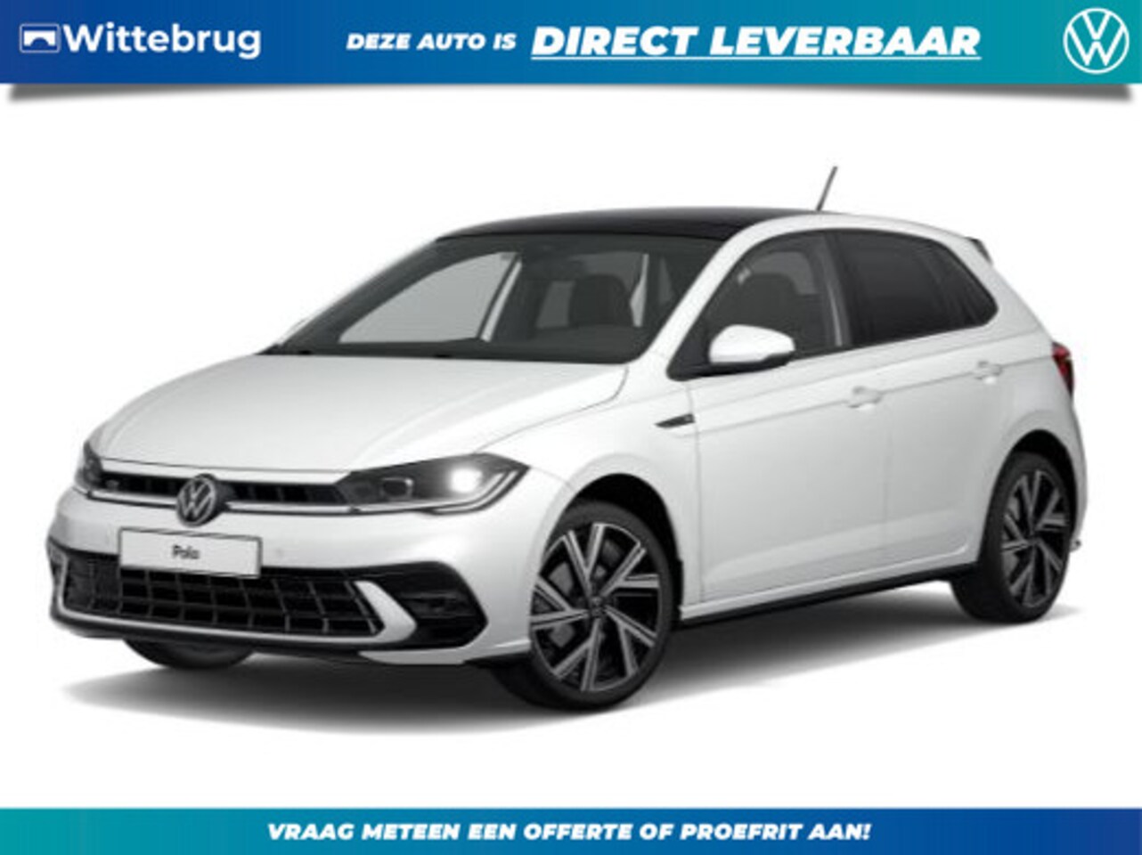 Volkswagen Polo - 1.0 TSI R-Line !!!Profiteer ook van 2.00 EURO inruilpremie!!! - AutoWereld.nl