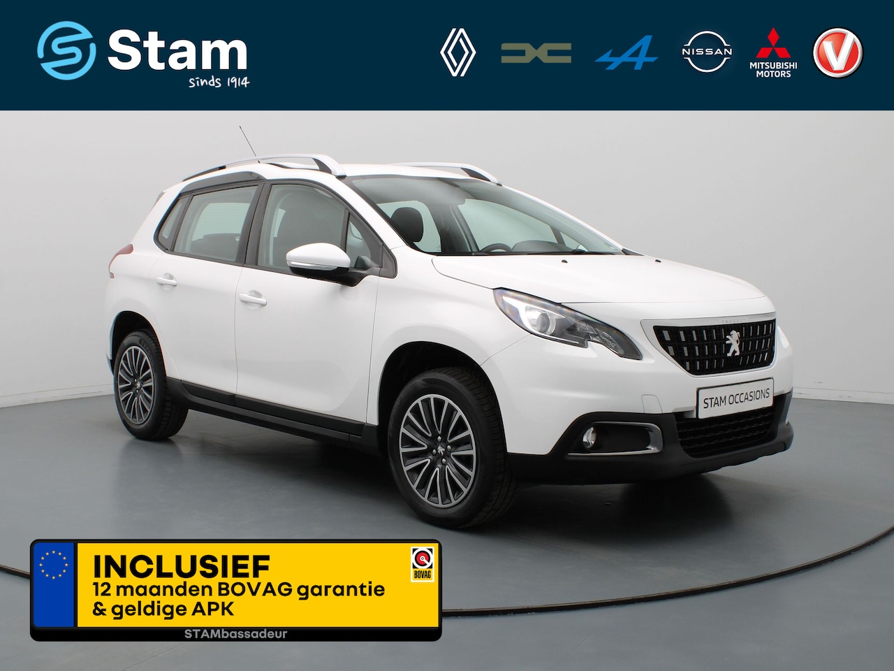 Peugeot 2008 - 83pk PureTech Blue Lion Airco | Cruise | Navi | Parksens. achter | Trekhaak - AutoWereld.nl