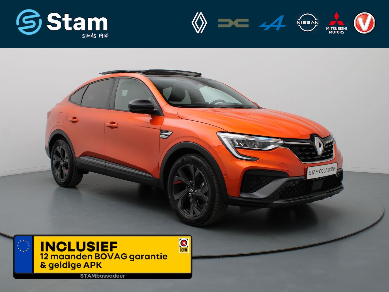 Renault Arkana - E-Tech Hybrid 145 R.S. Line Camera | Navi | Parksens. | Schuif-/kanteldak | Stoel-/stuurve - AutoWereld.nl