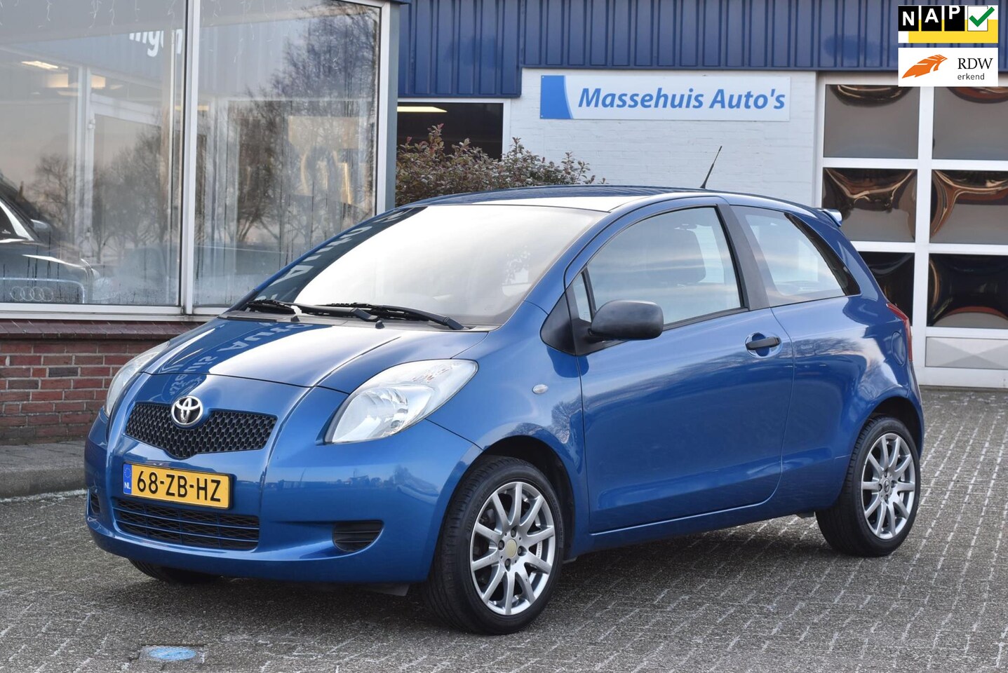 Toyota Yaris - 1.3 VVTi Terra 163dkm Camera 16" Leer Zuinig Nwe APK - AutoWereld.nl