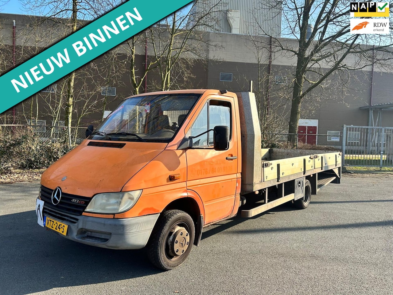 Mercedes-Benz Sprinter - 413 CDI 2.2 402 LEUKE AUTO RIJDT EN SCHAKELT GOED - AutoWereld.nl