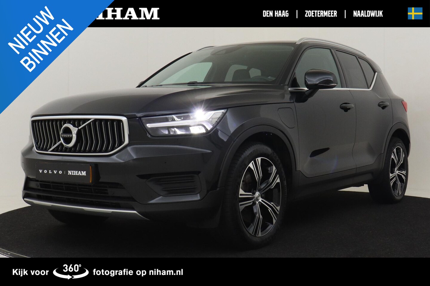 Volvo XC40 - T4 RECHARGE INSCRIPTION -TREKHAAK|ADAP.CRUISE|LEDER|CAMERA - AutoWereld.nl