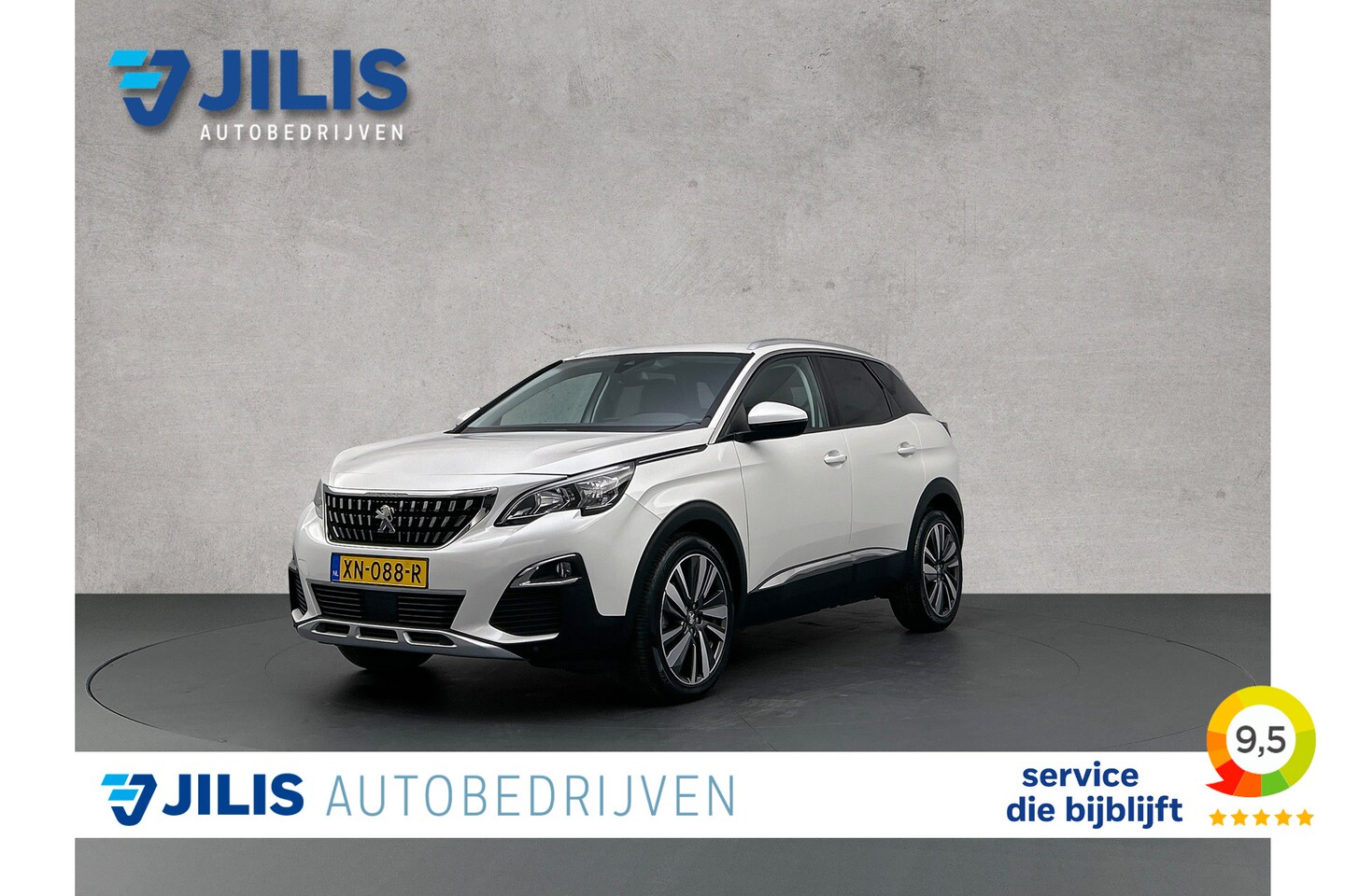 Peugeot 3008 - 1.2 PureTech Allure | Half lederen bekleding | Adaptieve cruise control | Camera | Parkeer - AutoWereld.nl