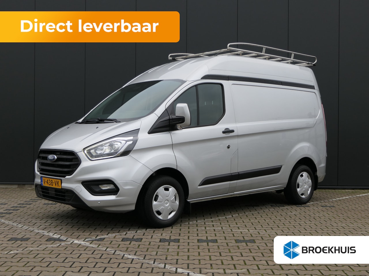 Ford Transit Custom - 280 2.0 TDCI L1H2 Trend | Verhoogd Dak! | Imperiaal | 3-Zits | Cruise Control | | Verhoogd - AutoWereld.nl