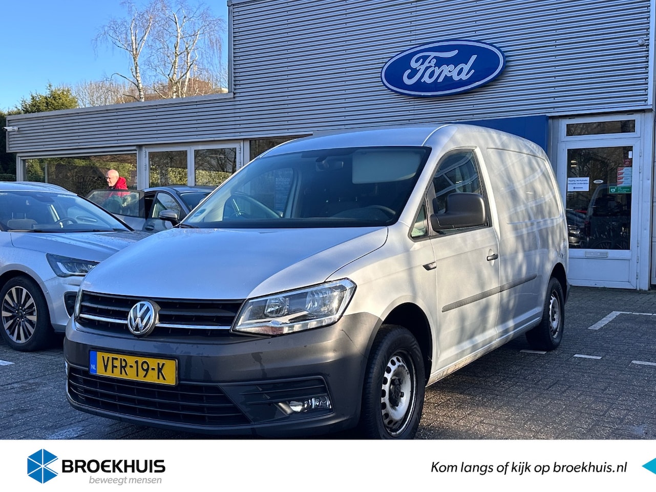 Volkswagen Caddy Maxi - 2.0 TDI L2H1 BMT Highline | NL-AUTO! | NAVI | CLIMA | CRUISE | PARK SENS | APPLE CARPLAY & - AutoWereld.nl