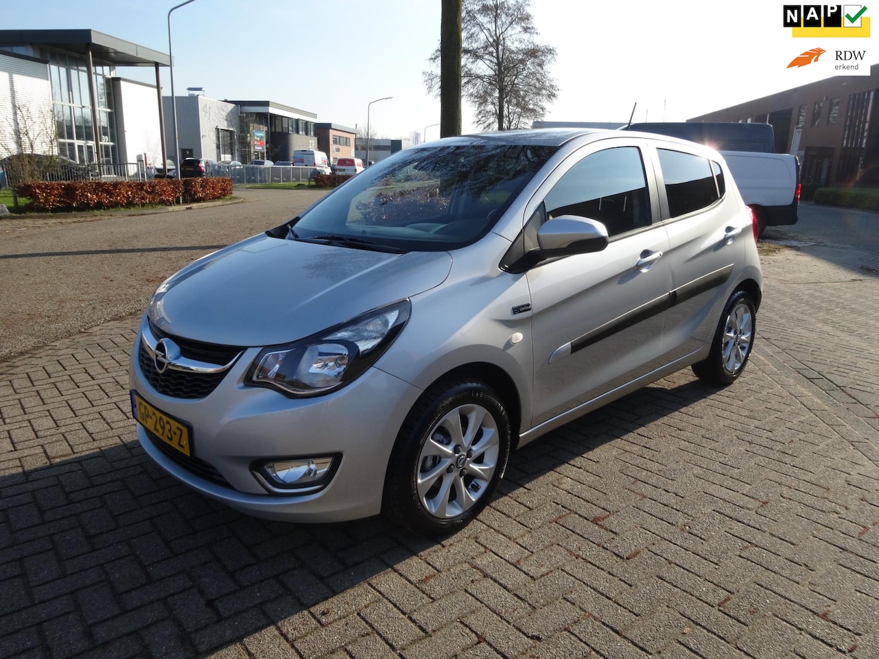 Opel Karl - 1.0 ecoFLEX Cosmo/Airco/Boekjes/Half Leder/stof - AutoWereld.nl