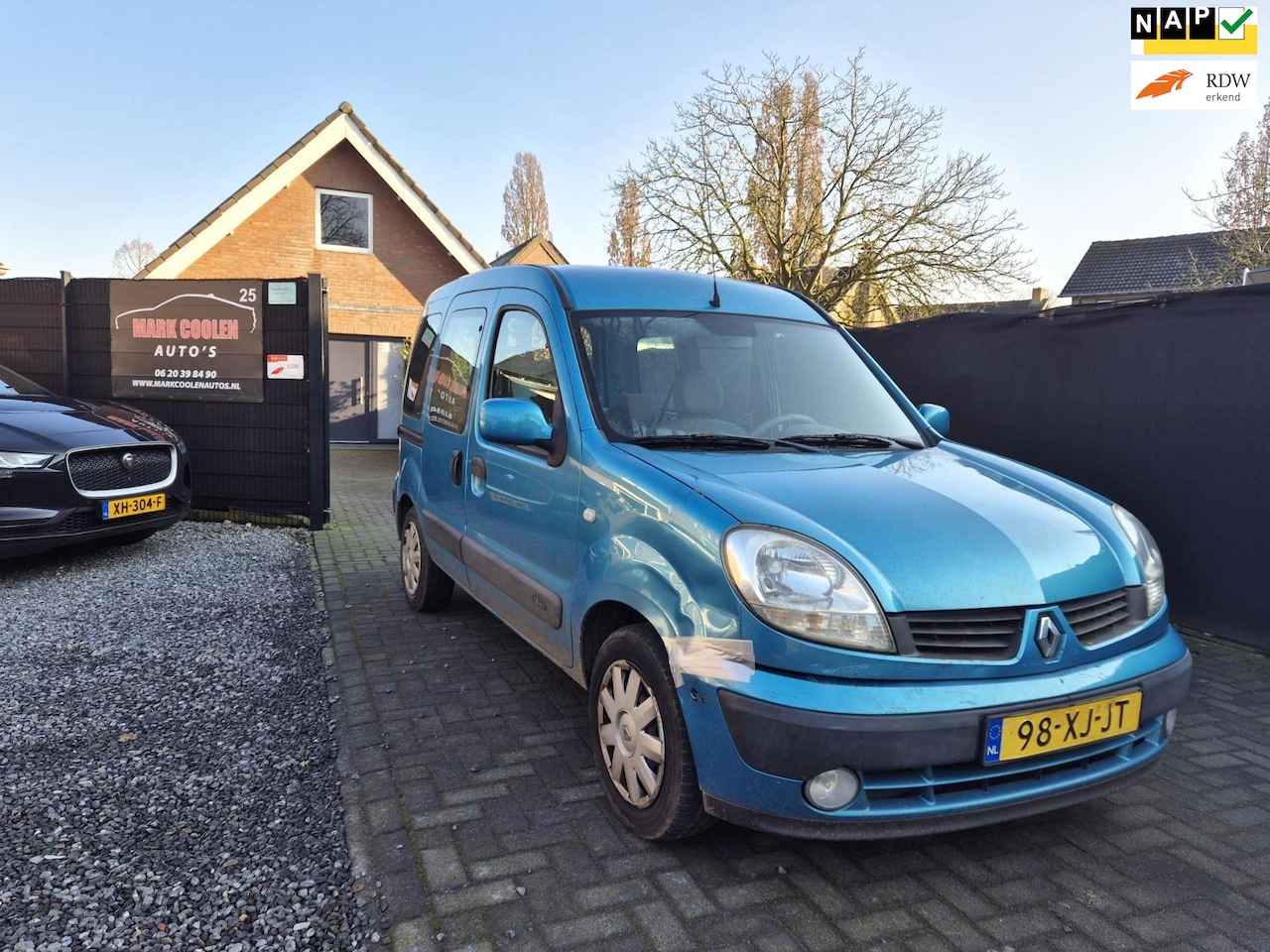 Renault Kangoo - 1.2-16V Expression Luxe Airco Lichte schade!! - AutoWereld.nl