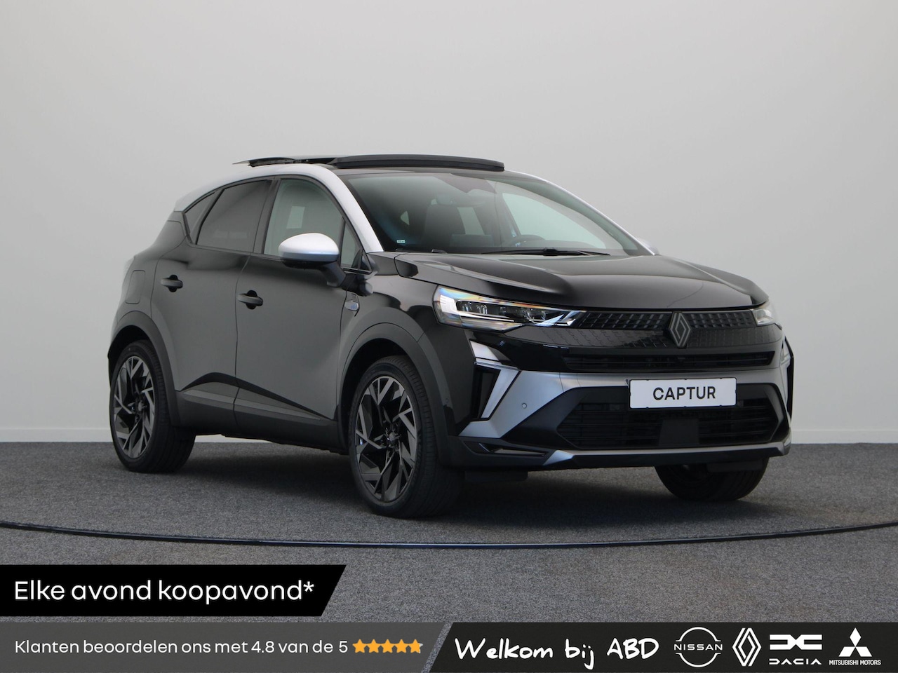 Renault Captur - 1.6 E-Tech Hybrid 145pk esprit Alpine | Panoramadak | Harman Kardon | Stoel- en stuurverwa - AutoWereld.nl