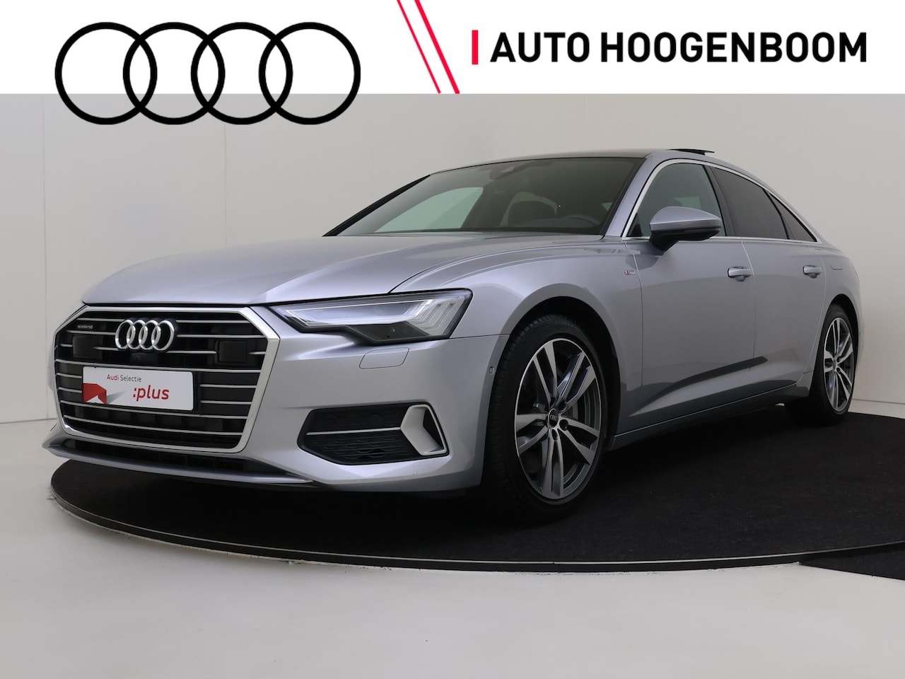 Audi A6 Limousine - 50 TFSI e quattro S edition | Panoramadak | 360 camera | Head-up display | Luxe lederen be - AutoWereld.nl