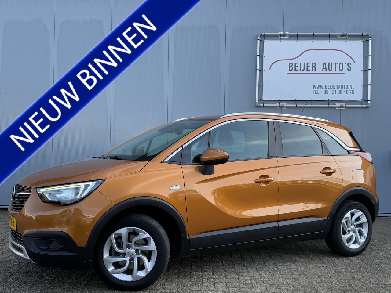 Opel Crossland X - 1.2 Turbo Online Edition Automaat Carplay/Keyless/Camera. - AutoWereld.nl