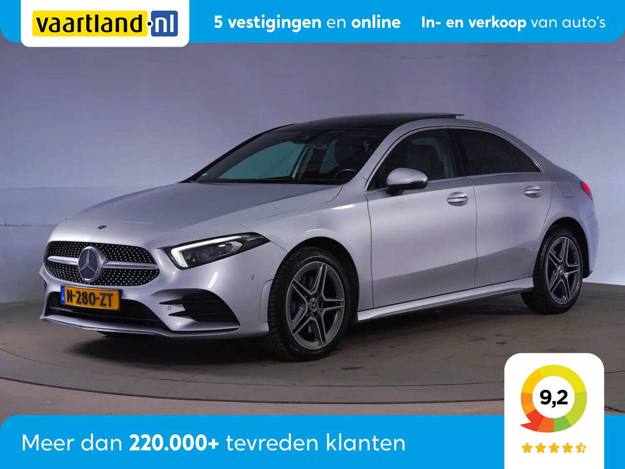 Mercedes-Benz A-klasse - 250e AMG Line Limited Aut. [ Panoramadak Sfeerverlichting Memory ] - AutoWereld.nl