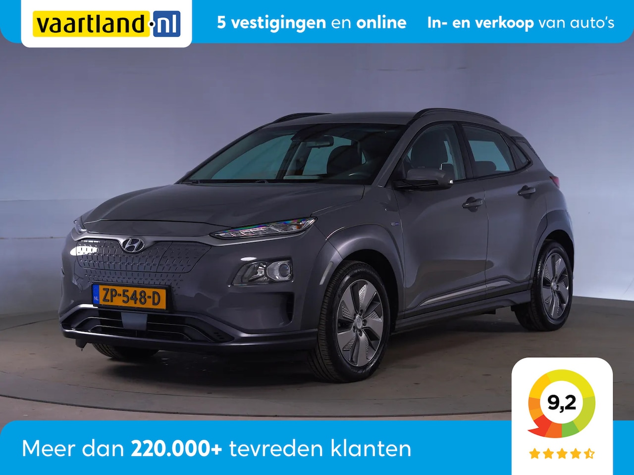 Hyundai Kona Electric - EV Comfort 64 kWh [ Adapt.cruise Camera Navigatie ] - AutoWereld.nl