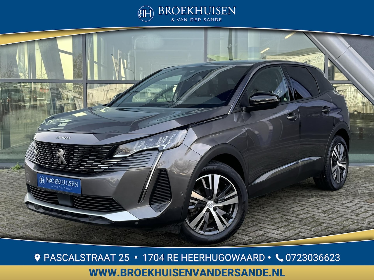 Peugeot 3008 - 1.2 PureTech Allure 131pk Automaat / Navigatie / RondzichtCamera - AutoWereld.nl